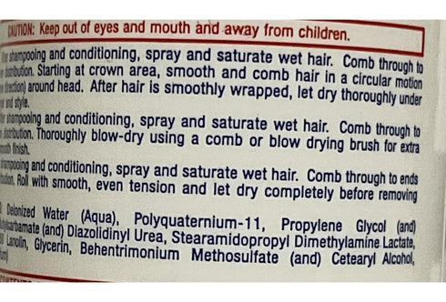 Isoplus Wrap Lotion, Set and Blowdry, 10 Oz