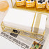200 PCS Gold Napkins, Disposable Hand Towels, Soft Linen Feel Dinner Napkins for Kitchen and Parties