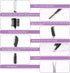 Professional Eyebrow Grooming Kit - 8PCS/SET with Leather Bag, Trimming Kit for Women & Men