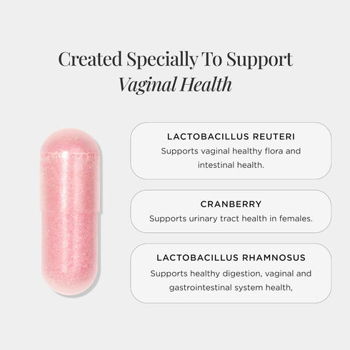 JSHealth Vitamins Vaginal Probiotic Supplement - Supports Vaginal and Urinary Health – Yeast Infection Treatment for