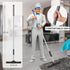 MR.SIGA 3 in 1 Pet Hair Removal Rubber Broom with Built-in Squeegee, 61 inch Adjustable Handle