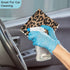 senya 6 Pack Dish Cloths - Reusable Kitchen Hand Towels with Cheeteh Leopard Print