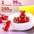 Potassium Magnesium Gummies - 60 Raspberry Gummies, Potassium Citrate 99mg, Magnesium Citrate 250mg, 2 Pack
