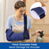 Immobilizer 20-30.5 inch) Arm Sling for Shoulder Injury with Waist Strap - Brace Support for Sleeping, Rotator Cuff