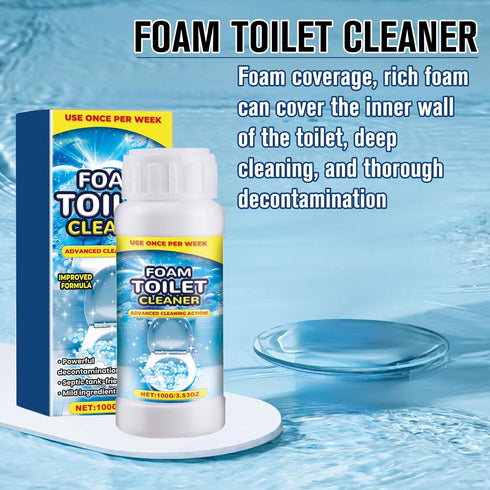 Holyarm 2PCS Cleaner,2025 Foam Toilet New Toilet Bowl Cleaner,Advanced Bathroom Cleaner for Home,Powerful Instant Bowl