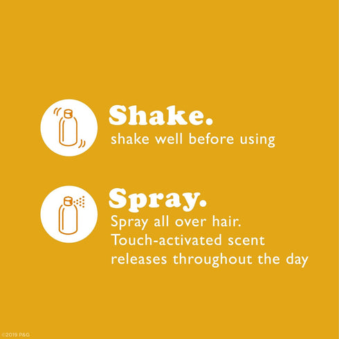 Waterless Fragrance Mist Rose & Peach - 1.3 Oz, Sulfate-Free for All Hair Types
