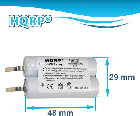 HQRP Battery for Philips Norelco 5821XL 5822XL 5825XL Razor/Shaver with Screwdriver