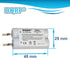 HQRP Battery for Philips Norelco 5821XL 5822XL 5825XL Razor/Shaver with Screwdriver