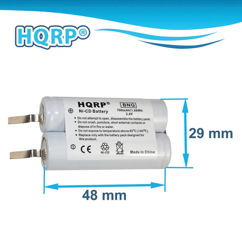 HQRP Battery Compatible with Philips Norelco Razor/Shaver 6863XL 6865XL 6866XL 6867XL 6885XL 6886XL HQ8885 plus