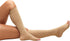 Truform Short Length Surgical Stockings, 18 mmHg Compression, Knee High, Open Toe, Beige, X-Large