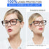 MARE AZZURO Blue Light Blocking Reading Glasses for Women, Computer Readers 0 1.00 1.25 1.50 1.75 2.00 2.25 2.50 2.75