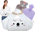 Toxin Hot Water Bottle, Rubber Hot Water Bottle Belt with 2 Pack Warm