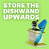 Scotch-Brite Non-Scratch Dishwand Sponge Refills, 10 Dishwand Refills for Kitchen and Household Cleaning