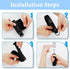 SHFGYG Universal Cuff,Universal Hand Strap for Holding Utensils,Adjustable Spoon Fork Holder Strap, Useful Adaptive