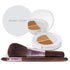 Sheer Cover Flawless Face Kit - Dark Shade Mineral Foundation & Highlight Trio, 4 Pieces