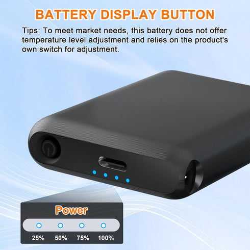 RTDEP 7.4V 3000mAh Work,Skiing,Running,Hiking(1 Rechargeable Lithium Polymer Batteries for Heated Gloves Socks Hats