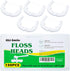 Ultraclean Access Flosser Refill Heads, Durable Plaque Removal for Oral Care - 130ct