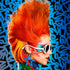 MANIC PANIC Classic Psychedelic Sunset Semi Permanent Hair Color, Neon Orange, 4oz, Vegan & Cruelty-Free