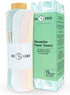 Reusable Paper Towels, 15 Pieces Pack of Washable & Paperless Towels, 100% Cotton, Highly Absorbent for Kitchen