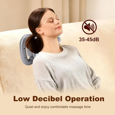 nektron 16-Head 9 9 Settings Massage Gun for Muscle Massage, Featuring Modes & Speed for Neck, Shoulders, Buttocks