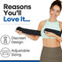 Post Op Breast Augmentation Bra Band, Compression Wrap for Women, No Bounce Stabilizer Strap for Surgery