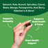 Gummies Immunity 60 Gummies Super Greens - Green Superfoods Supplement with Spinach, Broccoli, Kale, Beet Root
