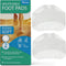 Homergy Metatarsal Foot Pads for Pain Relief - 4 Pack Soft Gel Reusable Sleeve Pads, Forefoot Cushioning Supports for