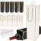 WCHOSOZH 12Pcs Wine Gift Bags, Wine Bottle Gift Bag with Tissue Paper,