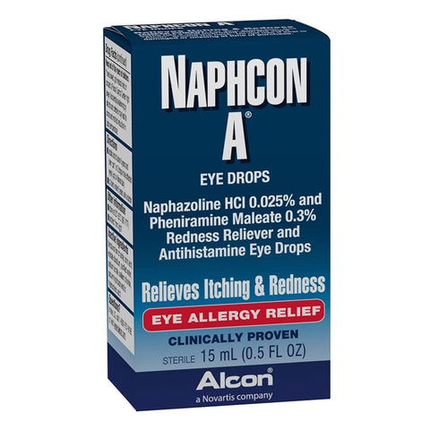 Naphcon A Allergy Eye Relief Eye Drops, 0.5 oz, 1 Ct