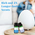 MitFlor Clean Fragrance Oil Set - Scented Essential Oils for Diffusers and Soap Candle Making - 6 x 10ml.