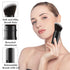 Falliny Retractable Makeup Brush, Angled Kabuki Powder Foundation Brush, Travel Face Blush Brush with Cover