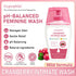 Gypsophila wash,Non-Irritating,6.76 Oz Cranberry Feminine Wash For Intimate Area Hygiene,pH Balance and Vitamin E