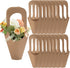 WWT 50 Pcs Flower Bags for Bouquets,Flower Bouquet Bags with Handles,Florist Supplies for