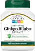 21st Century Ginkgo Biloba Extract Veg Capsules, 60 Count