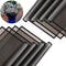 VOWOVOSDAY 20 Pcs Black Flower Wrapping Paper, Waterproof Floral Bouquet Packing Material with Ribbon for DIY Craft Gift
