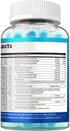 Gummies w/Omega-3, Migcopat Multivitamin for Men, Mens Multivitamins Probiotics, Inositol, Folate, Biotin, Zinc