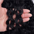 Long Curly Drawstring Ponytail - 30” Synthetic Clip In Extensions, Black Color for Women