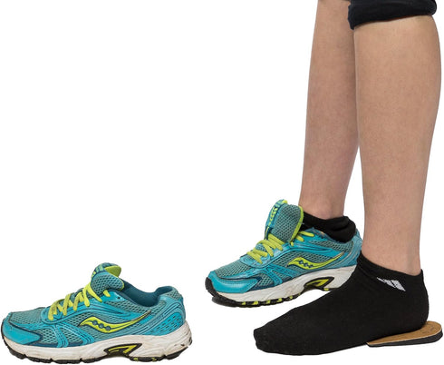 Premium Adjustable Orthopedic Heel Lift - Made in The USA for Heel Pain and Leg Length Discrepancies - Large