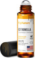 UpNature Citronella Oil Roll On - 100% Natural Essential Oil for Skin - Camping Essentials