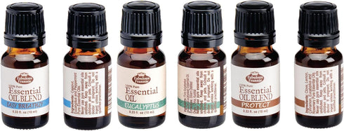 Set Winter Ease - Easy Breathzy, Protect, Eucalyptus with Pure Essential Oils by Fabulous Frannie