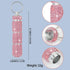 Bling Portable Travel Pill Case, Rhinestone Waterproof Small Pill Holder with Keychain, Cute Mini Storage Box for