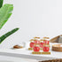 LANIAKEA 75PCS 4x4x4 Inches Candy Apple Boxes with Hole Clear Caramel Apples Boxes Clear PET Gift Boxes for Wedding
