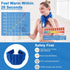 JOBYNA Neck Heating Pad, Hands-Free Electric Heated Wrap for Neck Pain Relief