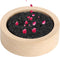 Wood & Lava Rock Essential Oil Diffuser, Black Lava Rock Stone Diffuser,