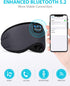 TOPOINT Wireless Bluetooth Sleep Headphones Eye Mask with Microphone, Handsfree, Silk Sleep Mask for Side Sleepers