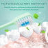 5-in-1 Travel Toothbrush Set - Prepasted Mini Toothbrushes with Toothpaste, Tongue Scrapers, Floss, Pick, Mint, 12 Pack