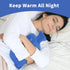 Hot Water Bottle with Soft Cover, 2L Bag for Menstrual Cramps, Pain Relief, Hot and Cold Therapies