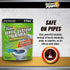 Instant Power Concentrated Septic System Treatment - Dissolving Pacs, Controls Odors, Safe on Pipes, 5 Pacs