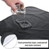 Qulkws Adult Bibs for Eating Double Layer Waterproof Reusable Clothing Protector Washable Stretchable Large Bibs