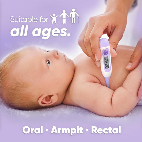 Wondfo Digital Basal Thermometer for Women Fertility BBT Thermometer for Ovulation & Pregnancy Tracking High Accuracy